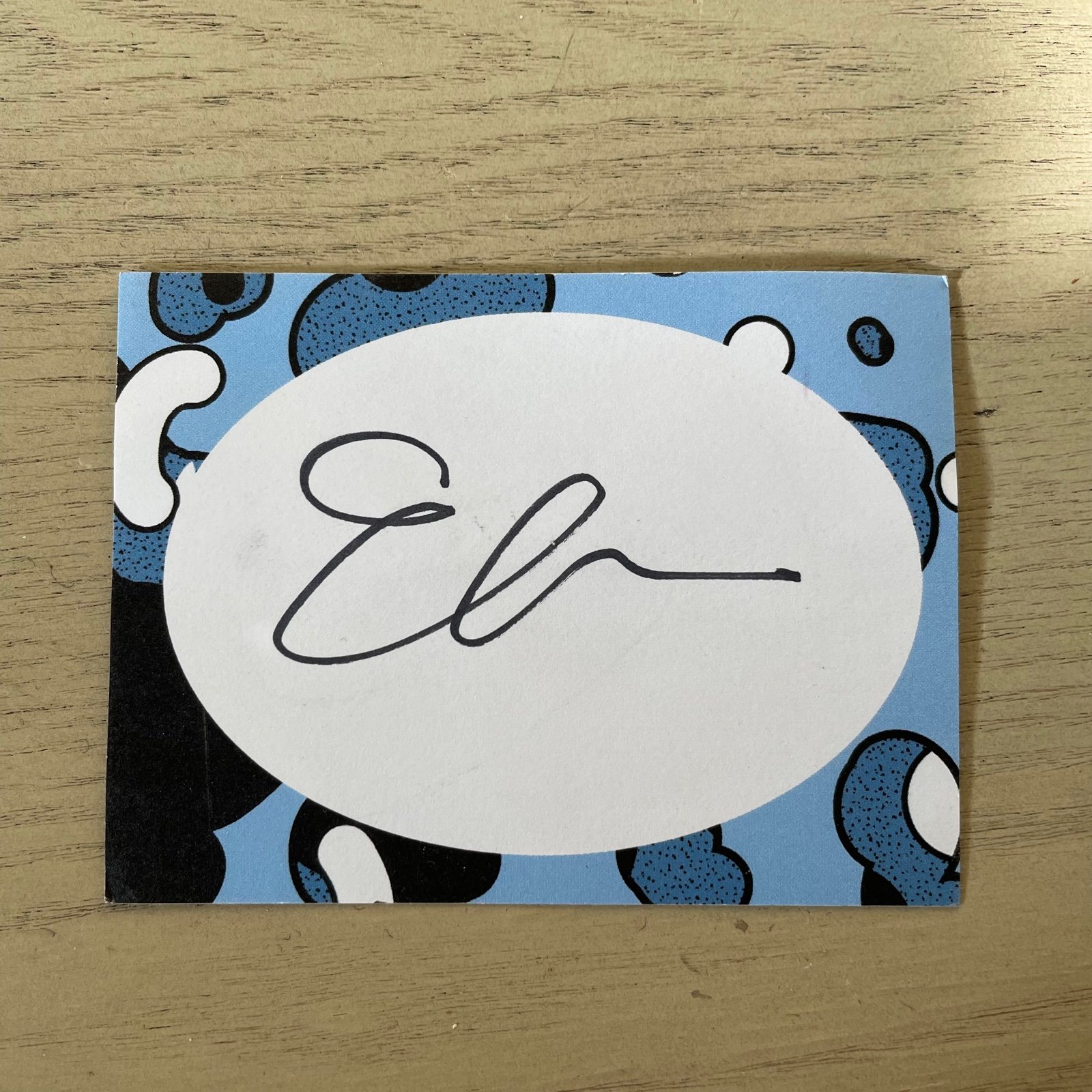 emma chamberlain autograph