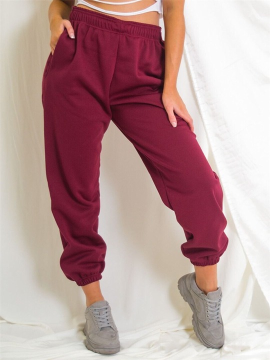 WOMEN Bottoms Sweatpants Fleece Lounge Wear Trousers