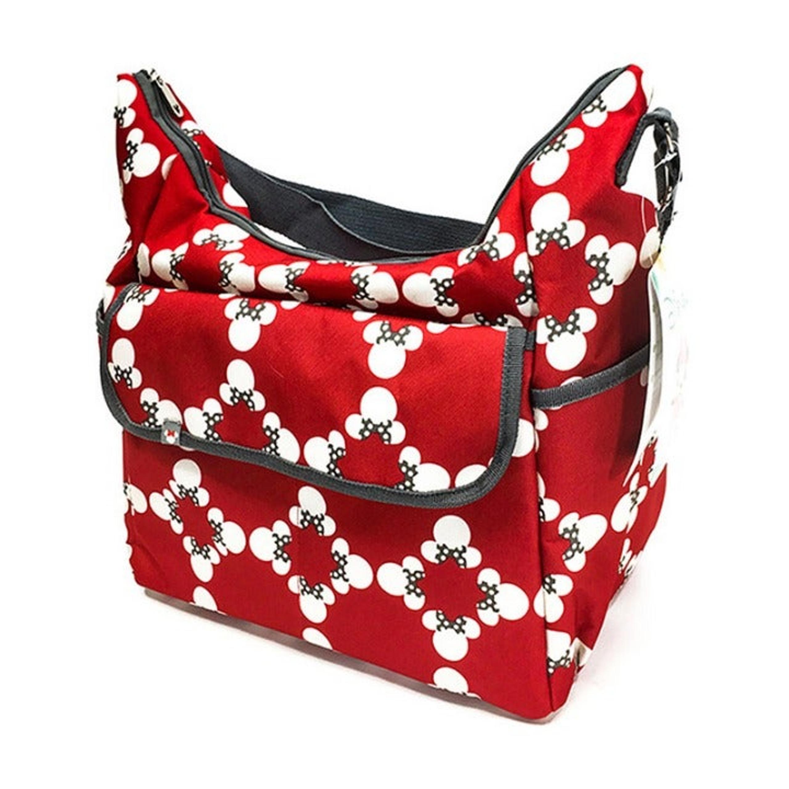 Minnie Mouse Classic Carryall Red and White Diaper Bag