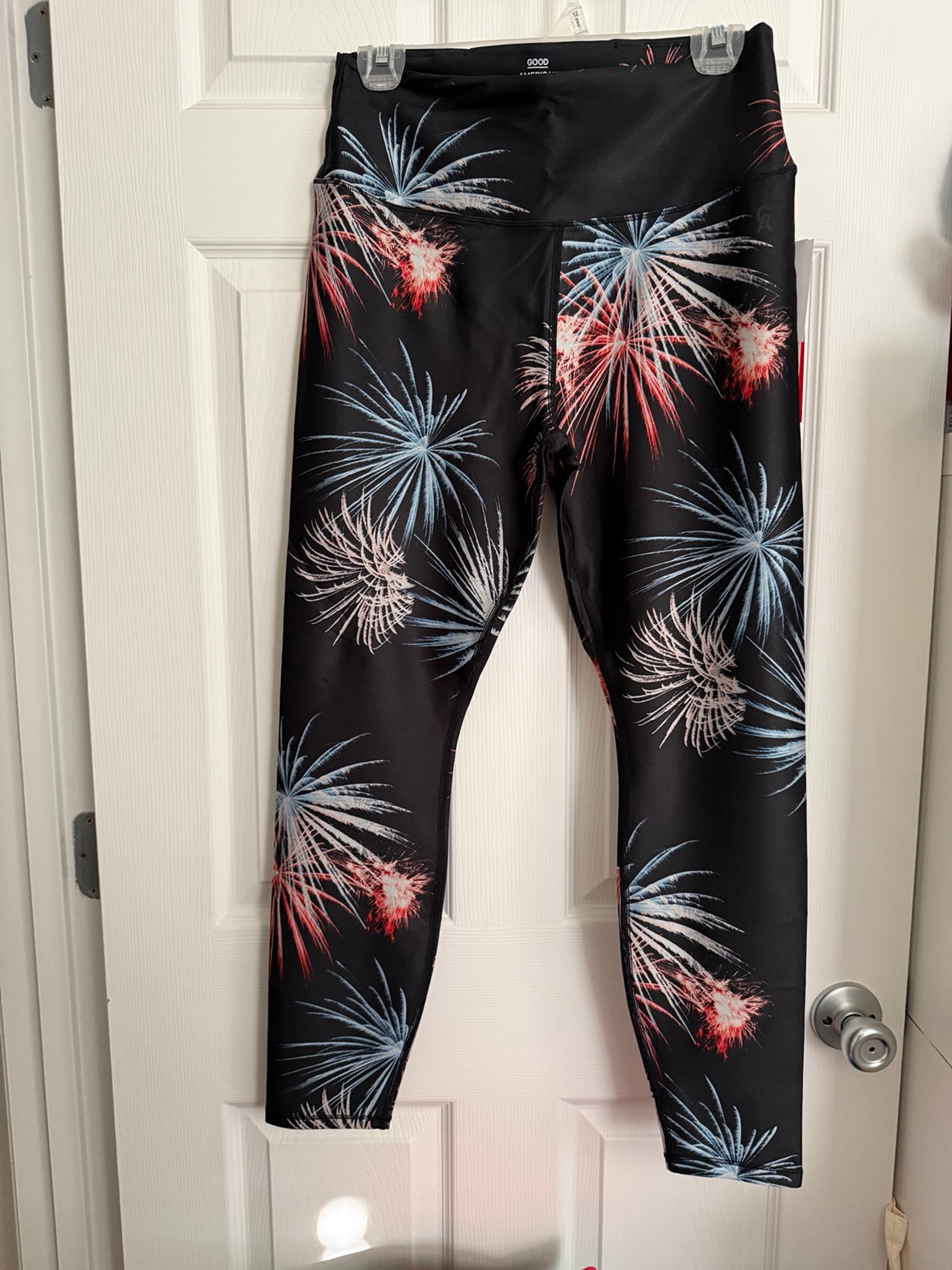 Good American - Firework Athletic Leggings - Size L