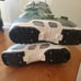 Dalbello women's ski boots size 7-7.5 / mondo 287mm 24-24.5 white/green.