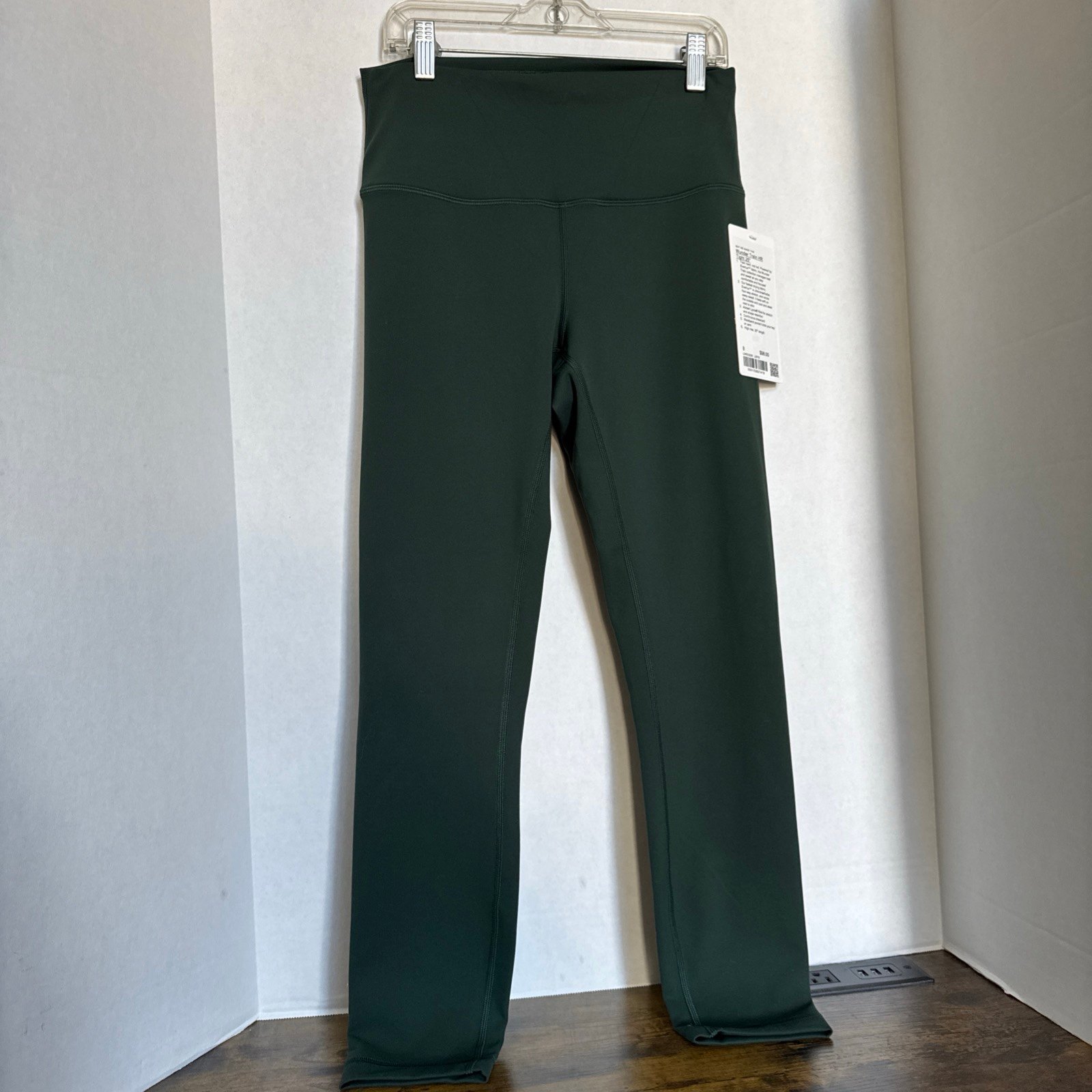 Lululemon Leggings Wunder Train High Tight 25” Legacy Green Size 8 NWT Yoga