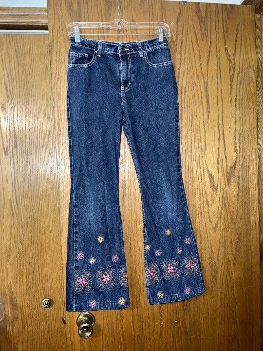 Cute Vintage Jordache Boot Cut Girls/Small Women's Blue Jeans Size 12/25
