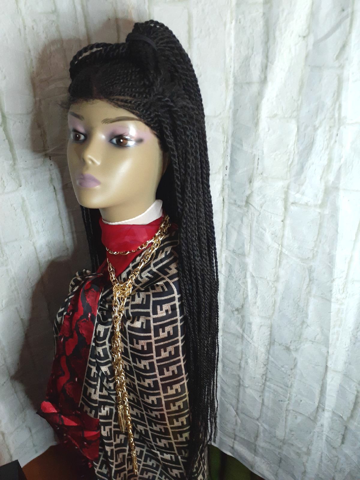 Ready to ship .braided twist wig