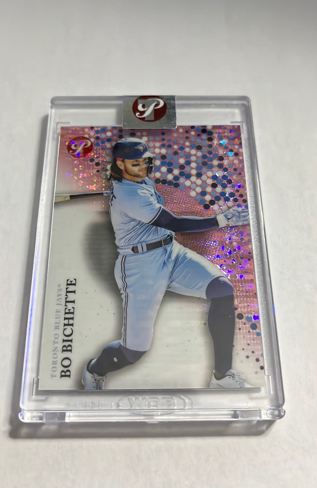 Bo Bichette Pink Refractor Pristine 5/15