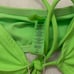 Skims Swim Long Sleeve Bikini Top- Neon Green
