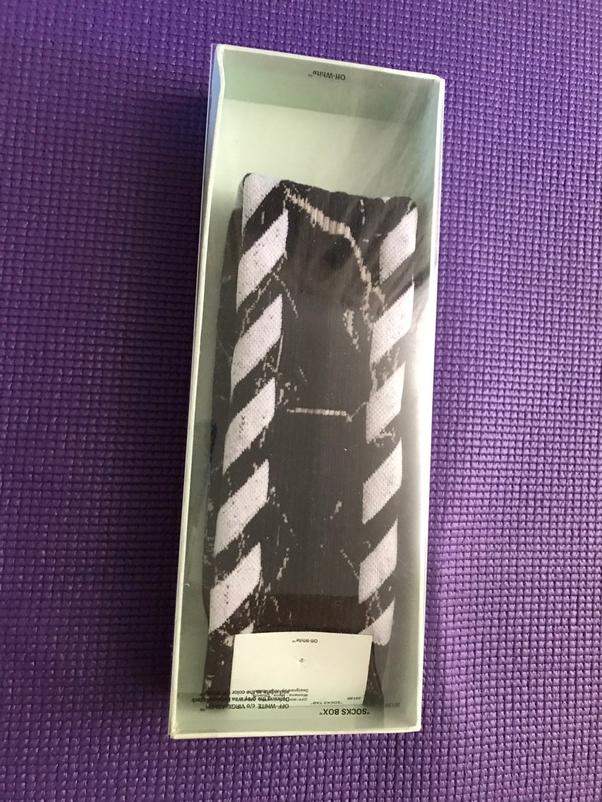 Off white camo socks - Black