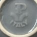Peasant Village Tea Cup and Saucer Grey & White Set Of 4 PV Made In Italy