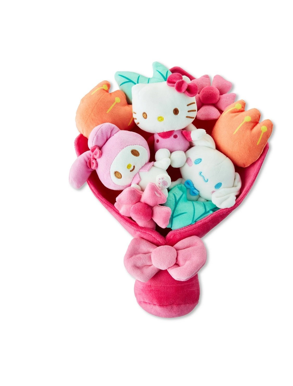 Hello kitty and friends (12) inch Plush Valentine’s Bouquet (9 plush)