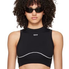 OFF-WHITE seamless sport bra