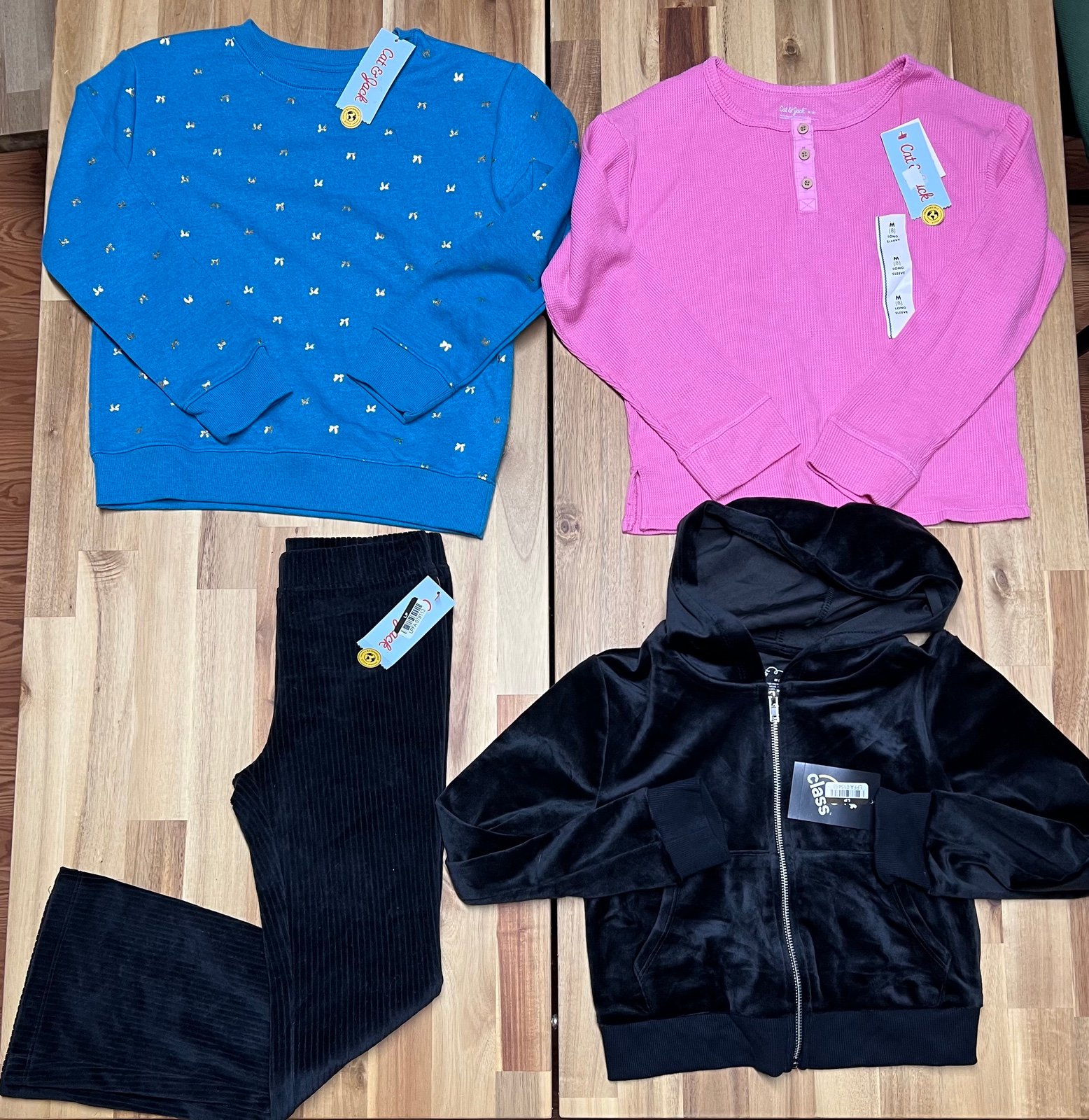 NWT Girls clothes bundle M 8