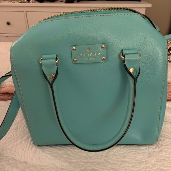 Kade Spade Tiffany Blue Satchel