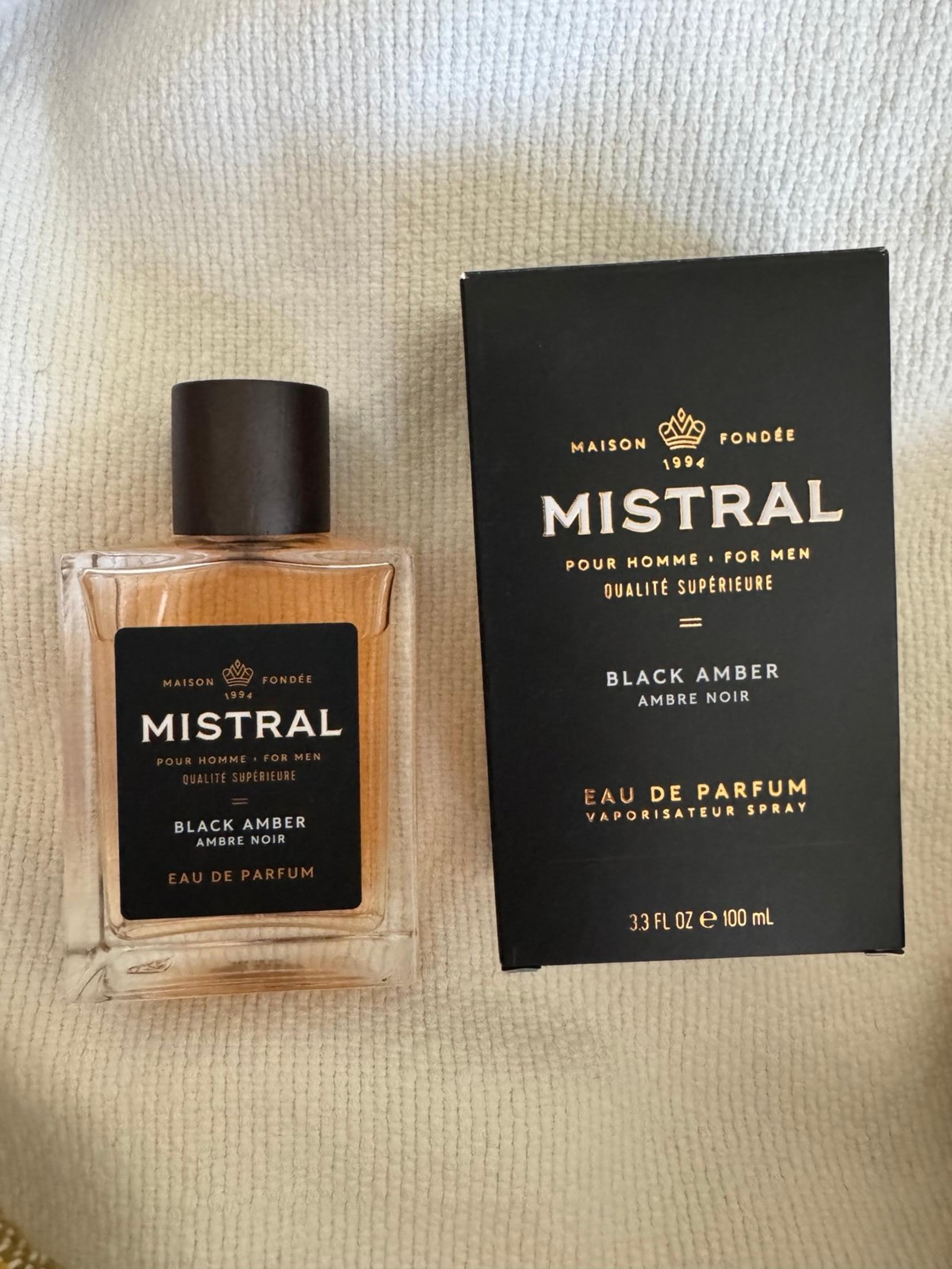 Minstral Black Amber Fragrance 33 FL OZ