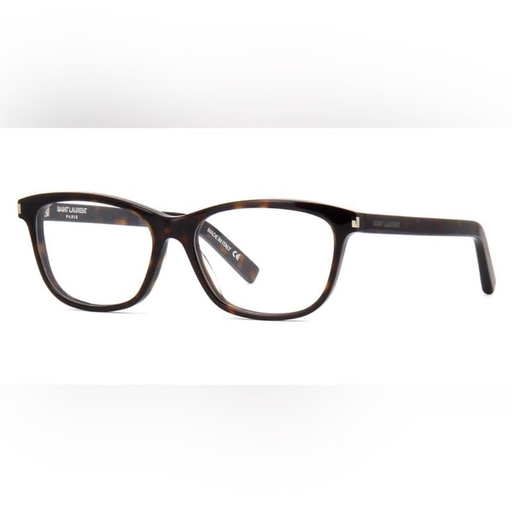 SAINT LAURENT eyeglasses - tortoise / SL12 002 / 52-16-140