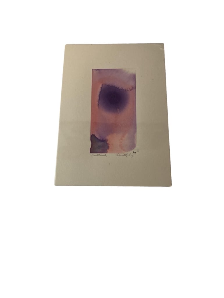Abstract Painting by Donald S. Eng Purple and Pink Named Turtleneck