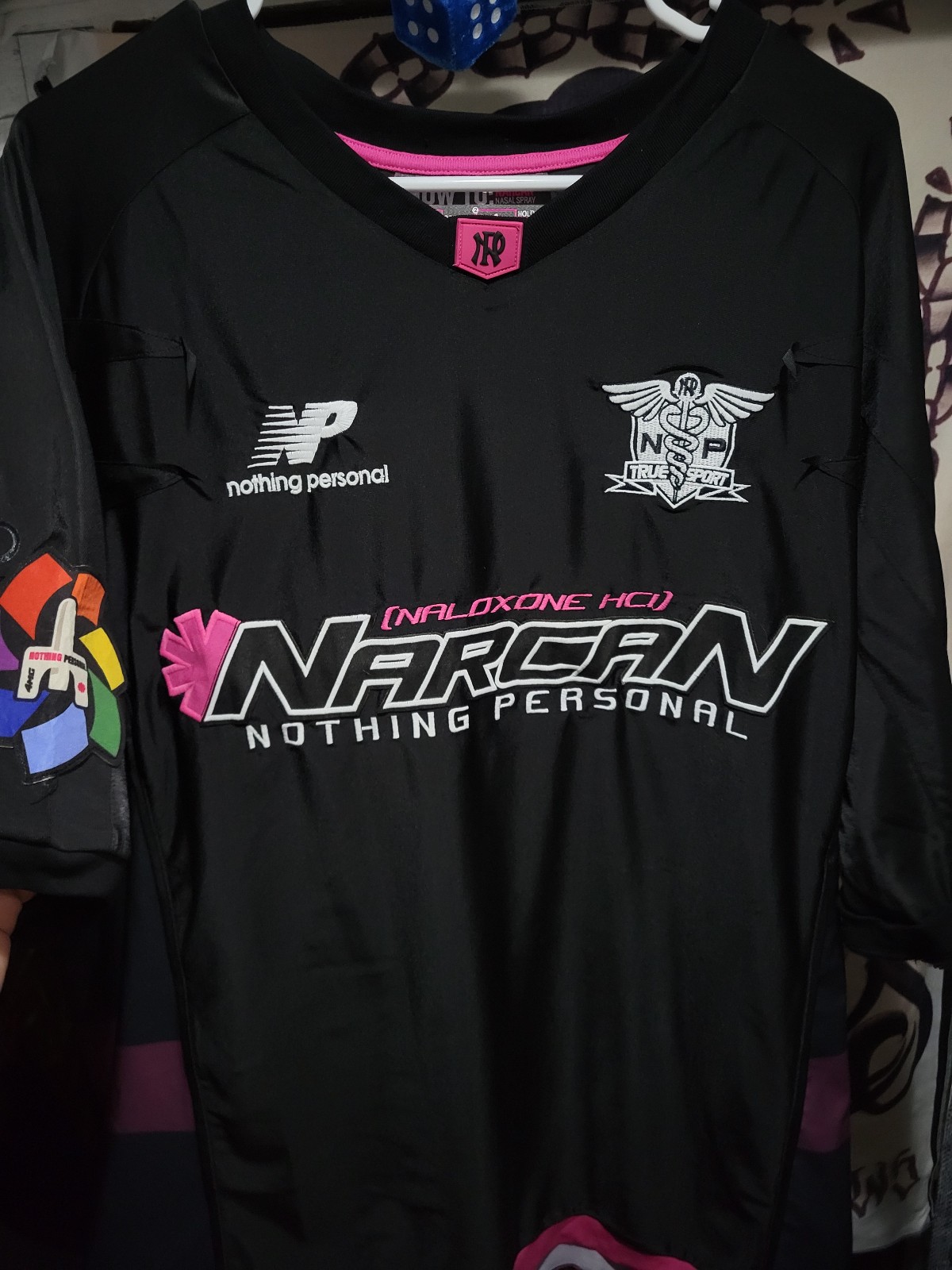 Nothing personal Na*rcan Jersey