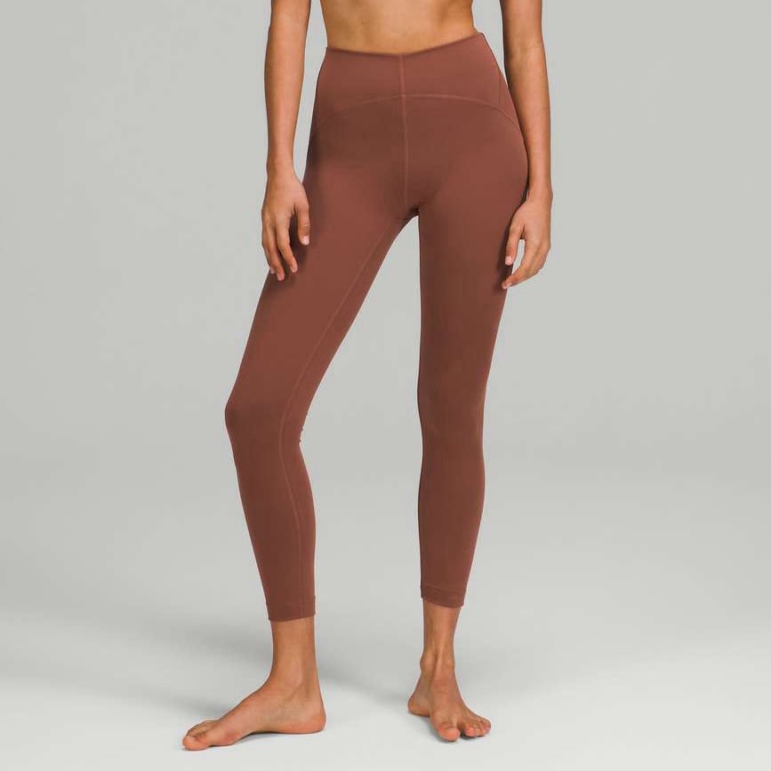 NWT Lululemon InStill Leggings 25 Inches (Ancient Copper, Size 4)