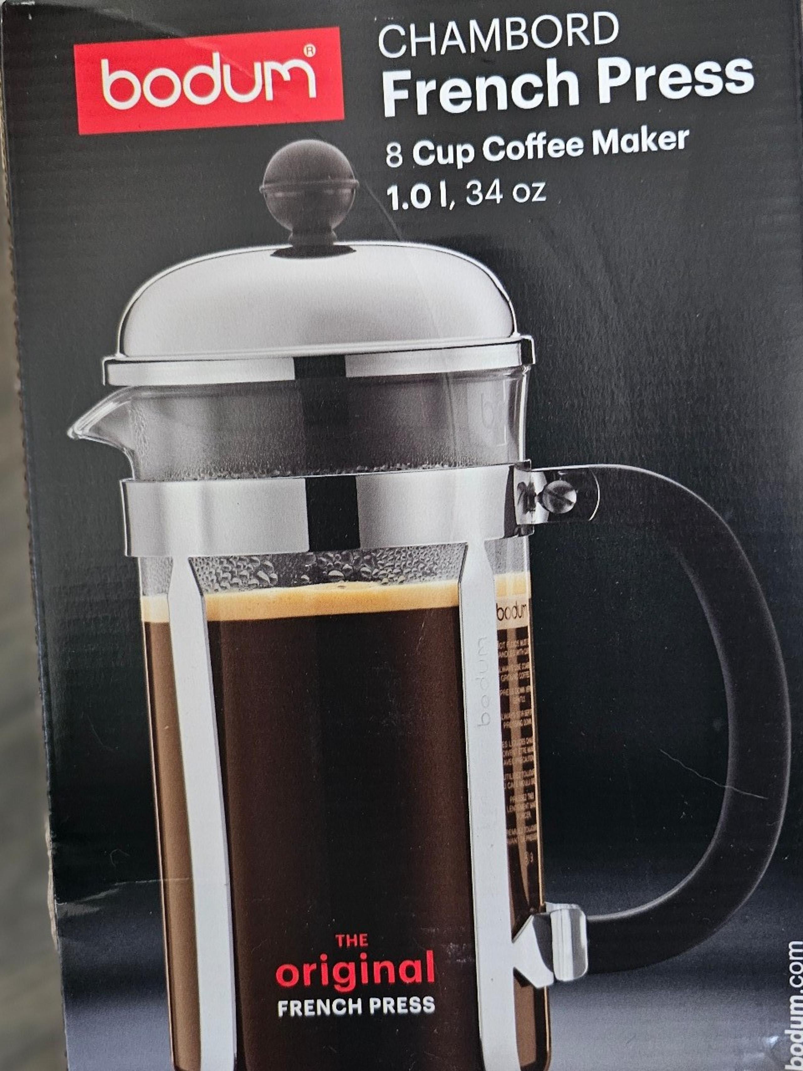 Bodum Chambord 8c 34oz French Press Coffee Maker