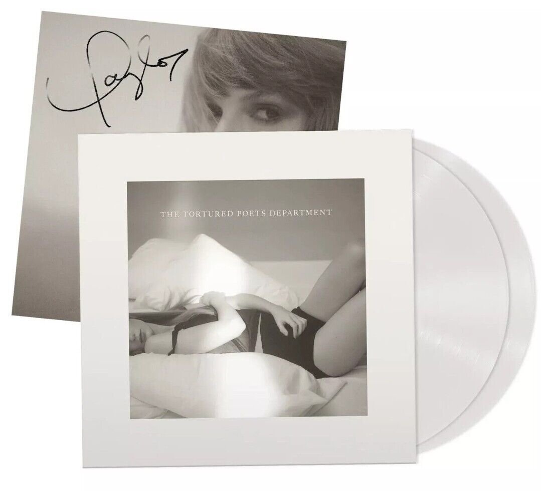 Taylor swift RARE signed TTPD vinyl - Christmas holiday swiftie gift exclusive