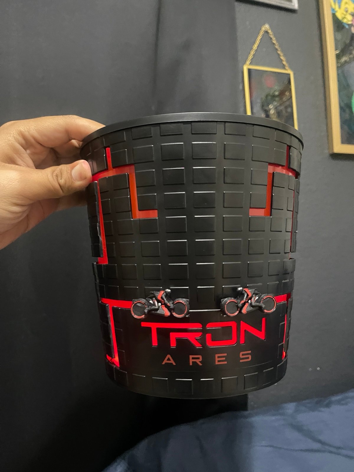 Tron Ares Led Light Up Popcorn Bucket - AMC New - Ships Now
