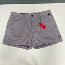 Halsey Sport Breakwater Short Inseam 3 Stretch Moisture Wicking Purple Sz 36