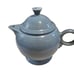 Fiesta Periwinkle Blue Retired Color Teapot and Lid Vintage Color 40 Oz.