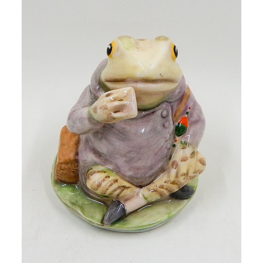 Beatrix Potter Royal Albert Jeremy Fisher Frog Figurine 1989