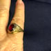 Vtg Red Brownie Adjustable Ring10 Kgf