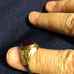Vtg Red Brownie Adjustable Ring10 Kgf
