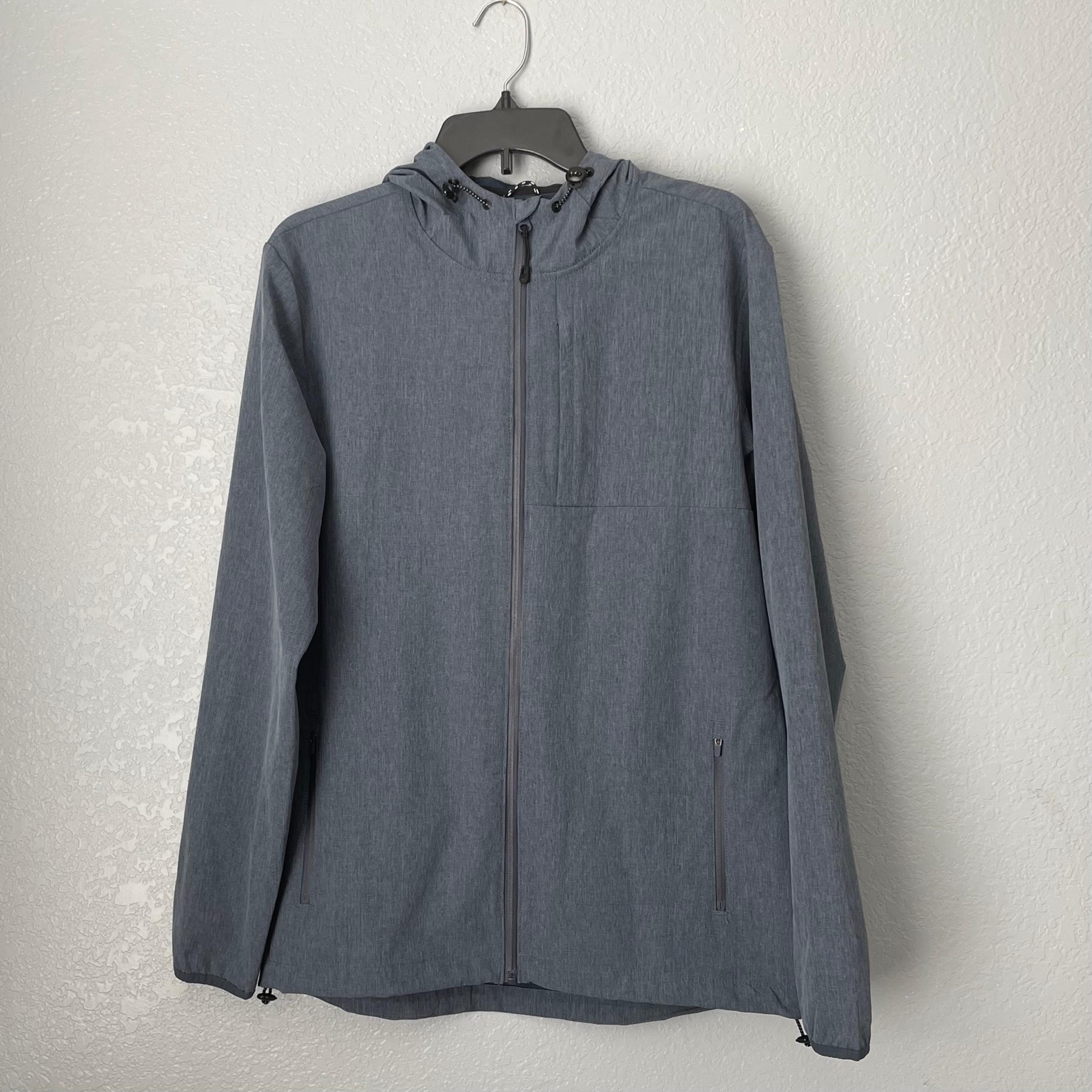 Swiss Tech Men’s Hooded Stretch Zip Jacket, Size Small 34-36