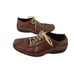 *Cole Haan Brown Leather Lace Up Shoes Mens Size 10M Casual Seamed Loafer C04781