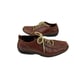 *Cole Haan Brown Leather Lace Up Shoes Mens Size 10M Casual Seamed Loafer C04781