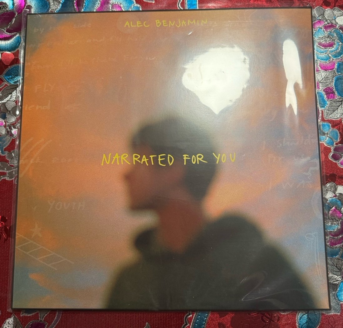 ALEC BENJAMIN Narrated For You Black Vinyl