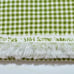 VINTAGE OLIVE GREEN GINGHAM DAY IN PARK MATCHES POOH PRINTS 5161 3 1/4 YARDS