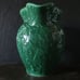 Vintage 1989 Green Ceramic Pitcher By Shafford Leaf Design, Spring Dining