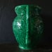 Vintage 1989 Green Ceramic Pitcher By Shafford Leaf Design, Spring Dining