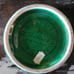 Vintage 1989 Green Ceramic Pitcher By Shafford Leaf Design, Spring Dining