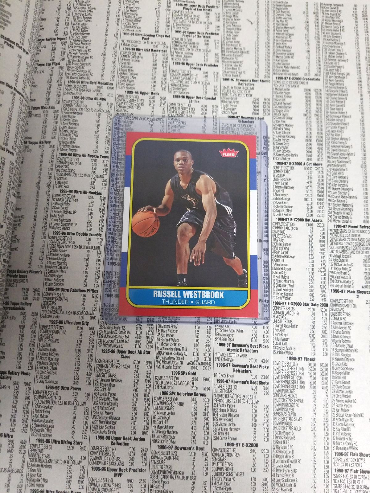 Fleer 08-09 Russell Westbrook Rookie