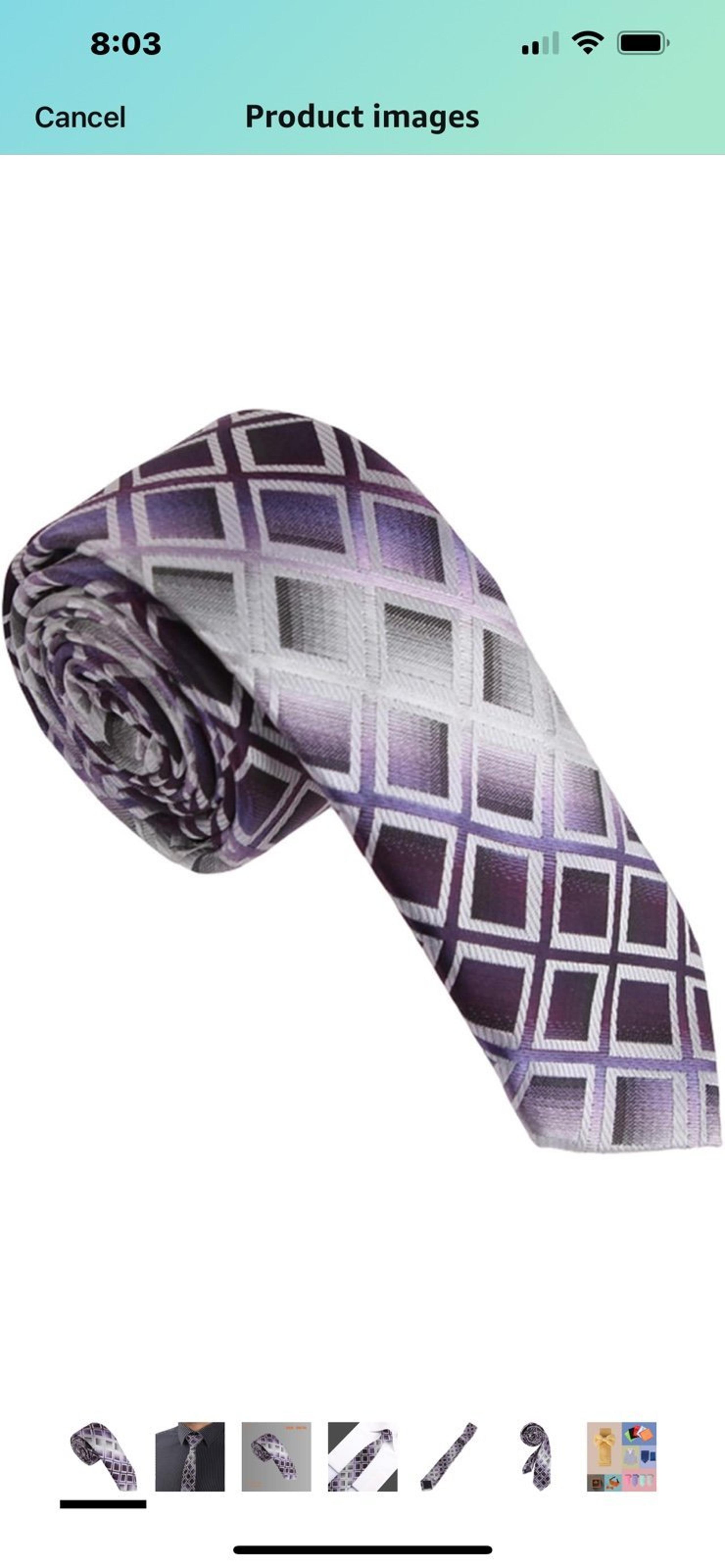 New Dan Smith Blue Green Silky Microfiber Fabric Men Slim Neckties 2.15 Inch Sli