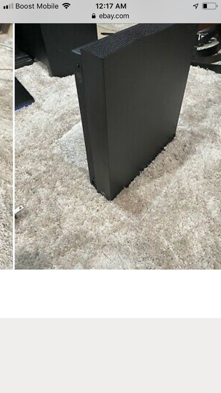 Xbox one x console