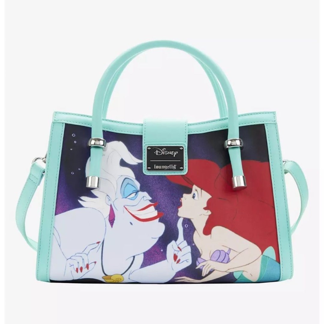 New Loungefly Disney The Little Mermaid Kiss The Girl Crossbody Bag