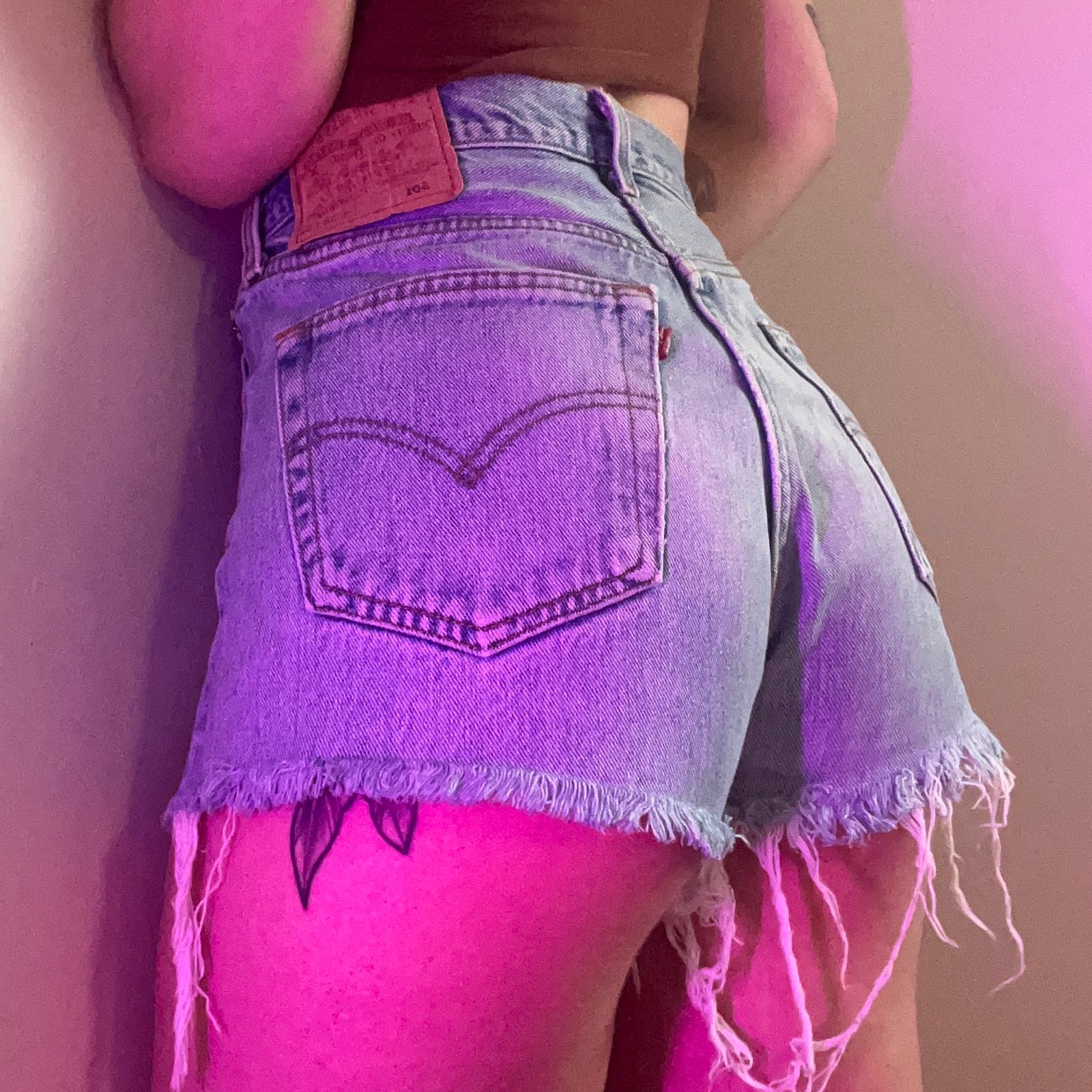 Custom Vintage Levi’s 501 Shorts (W: 32 L: 34)