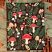 cute mushroom painting