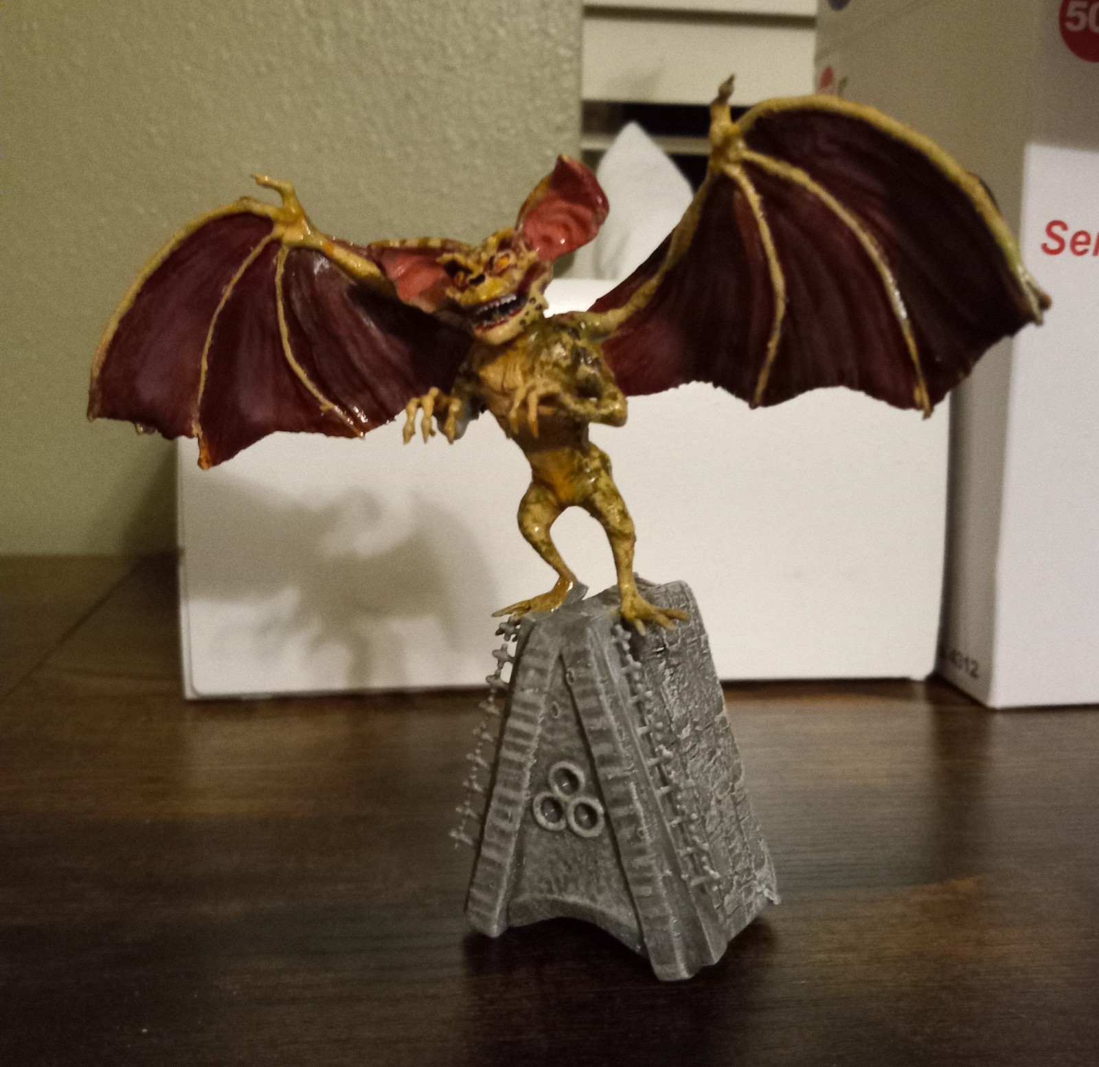 Custom made bat gremlin