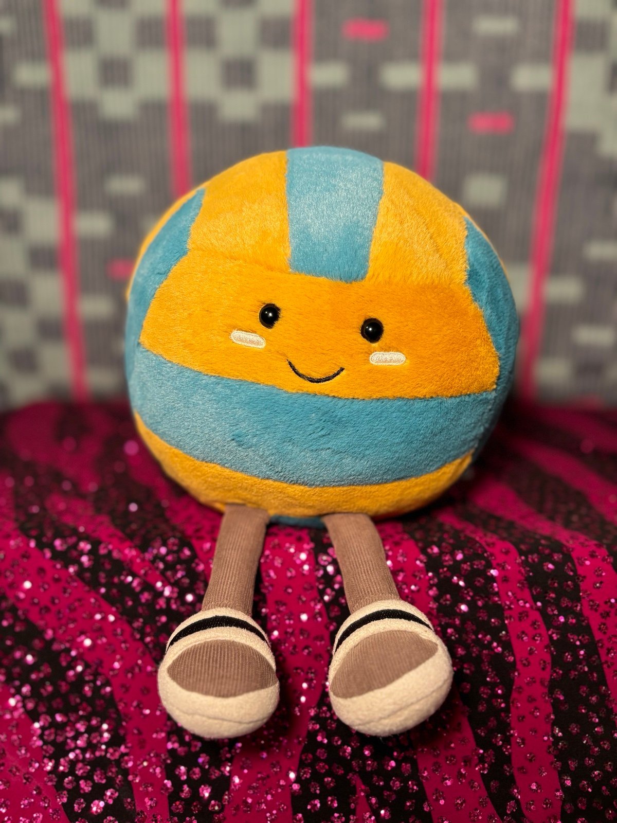 NWT Jellycat AMUSEABLE SPORTS BEACH VOLLEY! Volleyball! Retired!Fast Shipping!
