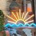 Sunrise Sunset Neon Sign Sun Wave Led Neon Signs Beach Sea Wave Led Neon Lights
