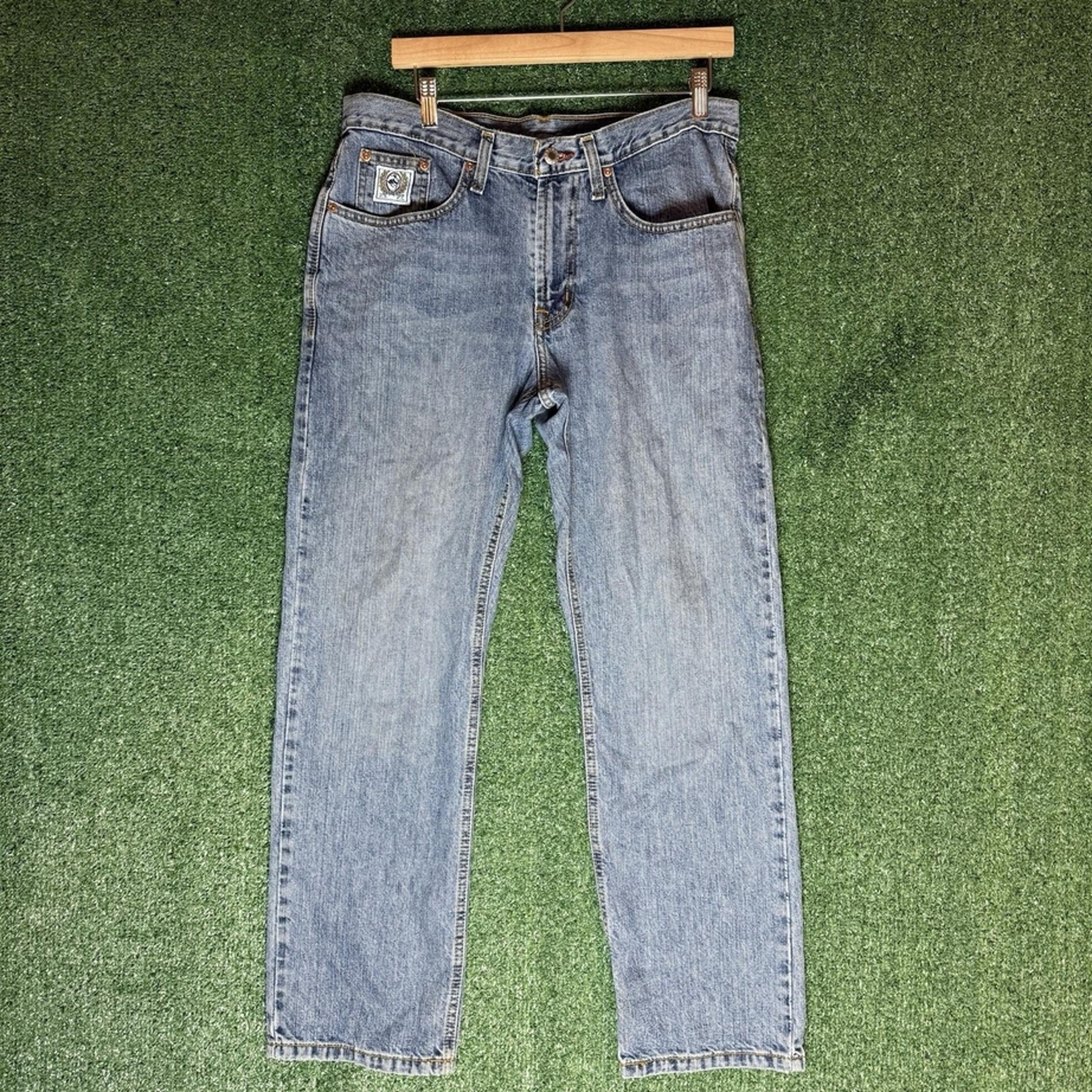 Cinch Up White Label Jeans Mens 32x31 Actual Straight Blue Denim (31x30 tag)