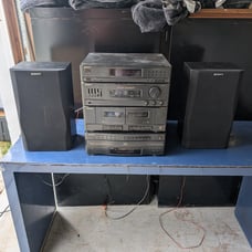 Vintage Sony stereo system