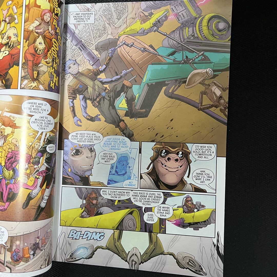 The American comic book Star Wars: Beyond Victory