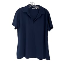 Lady Hagen Navy Blue Short Sleeve Collared Golf Polo Shirt XX-Large XXL Women's